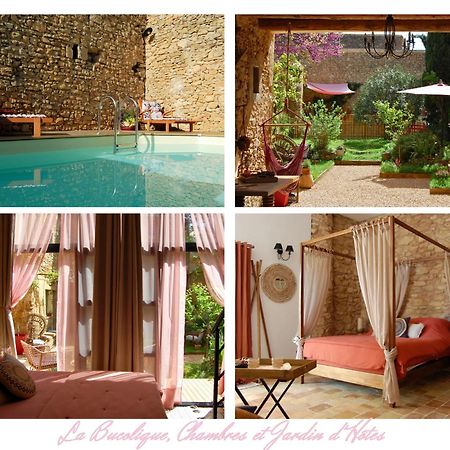 La Bucolique, Chambres Et Jardin D'Hotes Sabran Ngoại thất bức ảnh