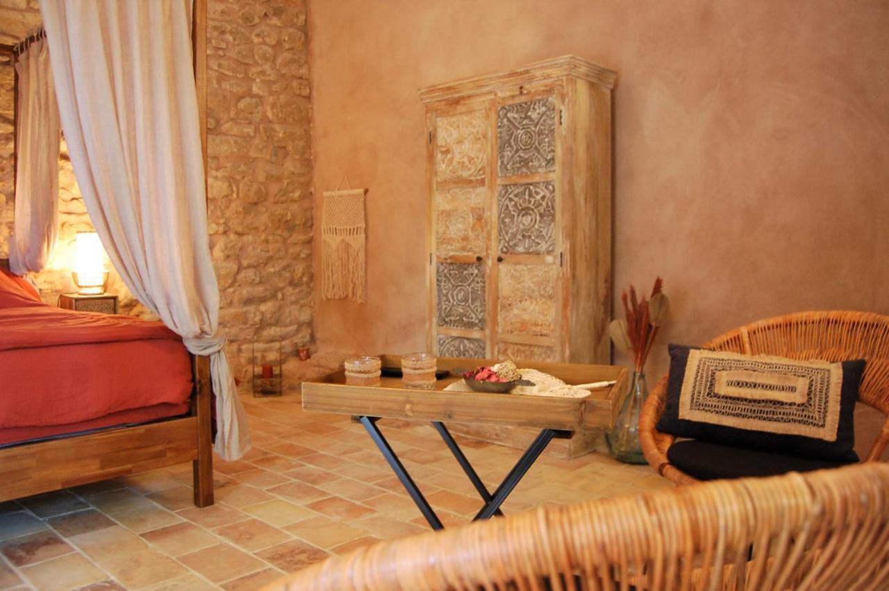 La Bucolique, Chambres Et Jardin D'Hotes Sabran Ngoại thất bức ảnh