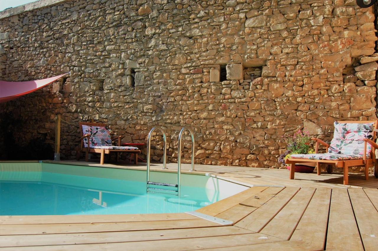 La Bucolique, Chambres Et Jardin D'Hotes Sabran Ngoại thất bức ảnh